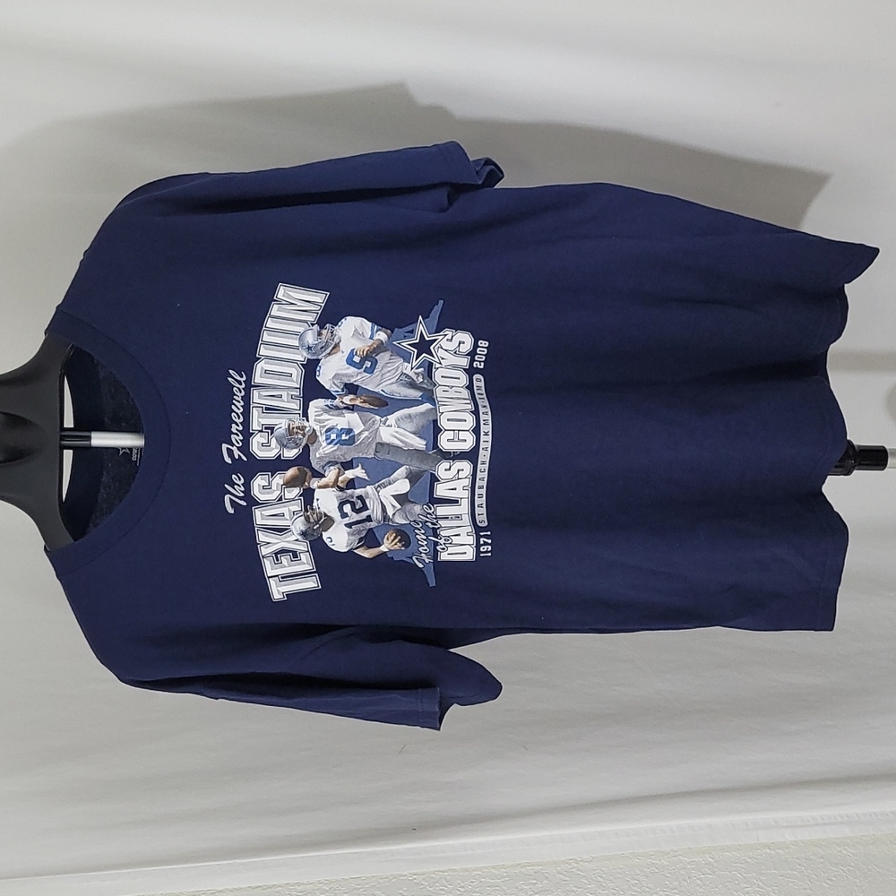 Dallas Cowboys The Farewell to Texas Stadium Aikman Staubach Romo size L…